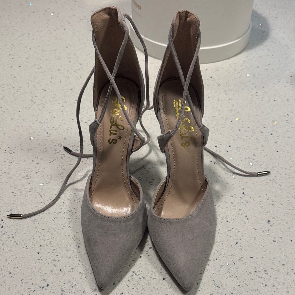 Lulu’s Lace Up Heels